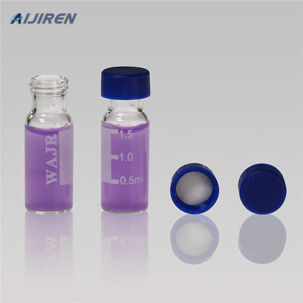 <h3>2ml Amber HPLC Screw Vials with Blue Caps for Sale</h3>
